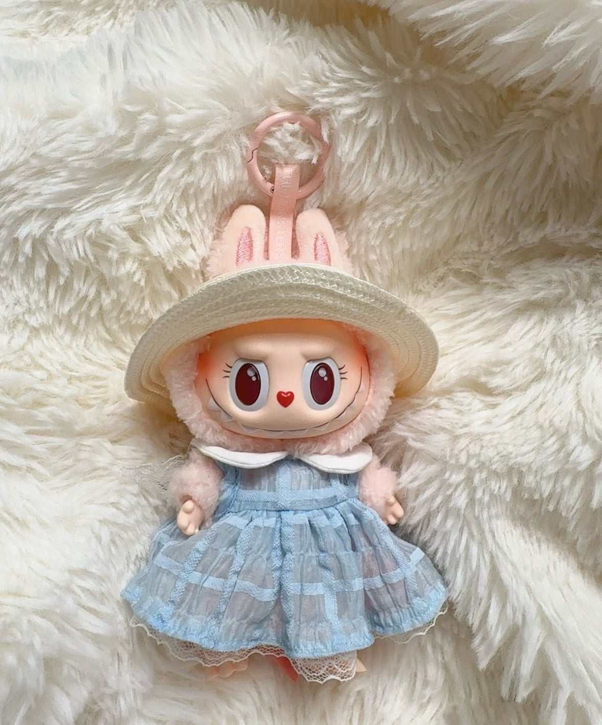 Handmade Summer Lace Doll Outfit Set for Blythe & 1/6 – Yellow Hat & Dress (2pcs) or Blue Dress, Straw Hat & Shoes (3pcs)