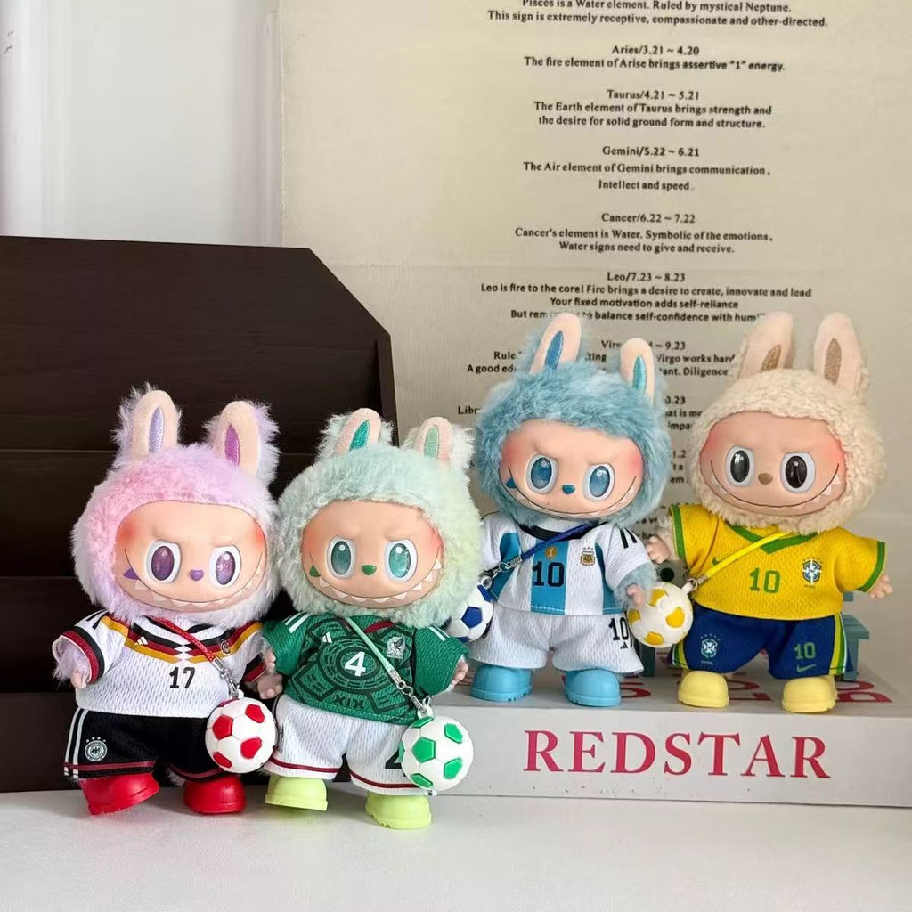 Designed for 17cm art toy dolls. Fits most big-ears designer vinyl dolls, compatible with popular collectible figures from brands like Pop Mart. (Copy) (Copy) (Copy)